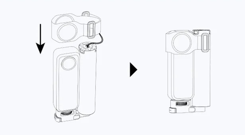 Keep the inside of the Lens Cap clean to prevent dirt from scratching the lens