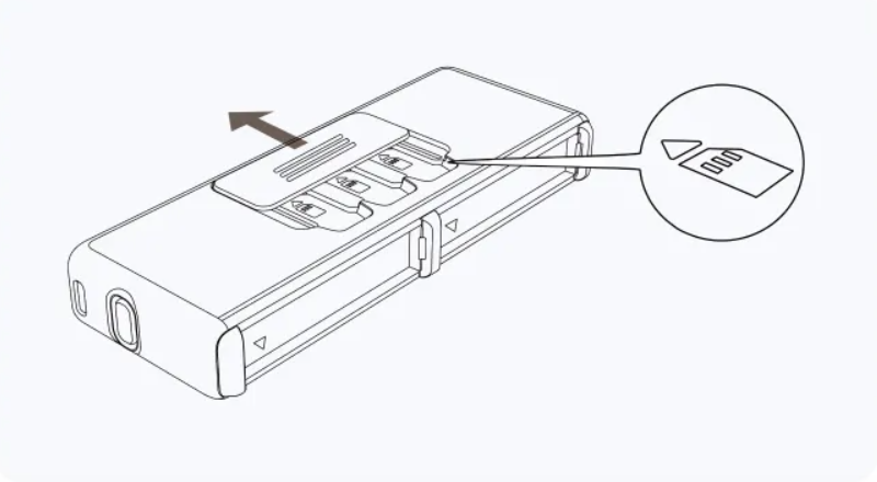 Przechowywanie kart microSD