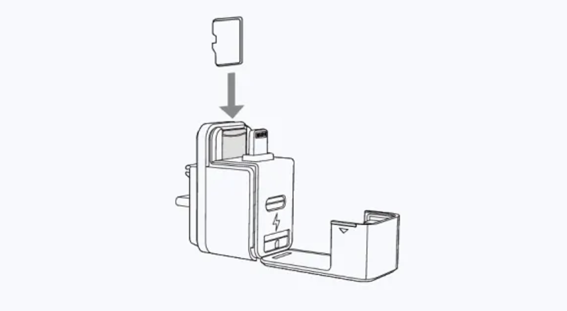 Przechowywanie dodatkowej karty microSD