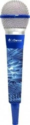 iDance CLM5 microphone - blue wired microphone