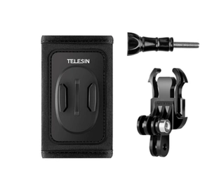 Telesin backpack strap mount with J-hook for sports cameras (GP-BPM-003)