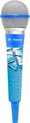 iDance CLM4 microphone - blue wired microphone