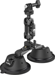 SmallRig 3566 Suction Cup Portable Dual with Camera Mount SC-2K