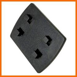 Becker 59010621 - mounting adapter for 4 teeth (self-adhesive)