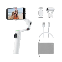  Insta360 Flow 2 Pro AI Tracker Bundle Summit White