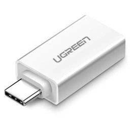 USB-A 3.0 to USB-C 3.1 Adapter UGREEN (White)