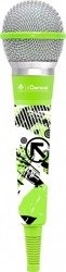 iDance Microphone CLM1 - green wired microphone