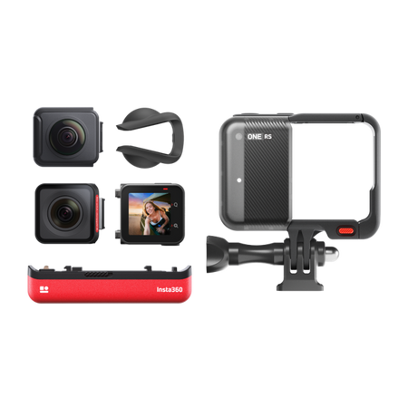 Insta360 ONE RS Twin Edition | set with Boosted 4K and 360 degree 5.7K lenses