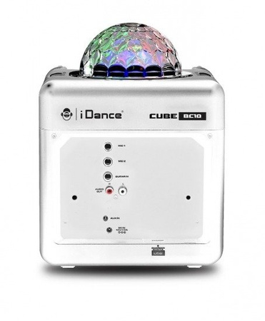 iDance Party Cube BC10 - głośnik Bluetooth 50W + mikrofon przewodowy