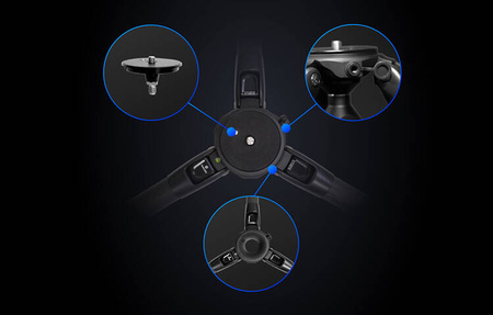 Insta360 Sumo Stand | Profesjonalny, ultralekki, karbonowy statyw 300cm do kamer Insta360 Pro2 oraz Titan