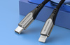 Kabel USB-C 2.0 do Lightning Vention TACHG MFi 3A 1,5m szary