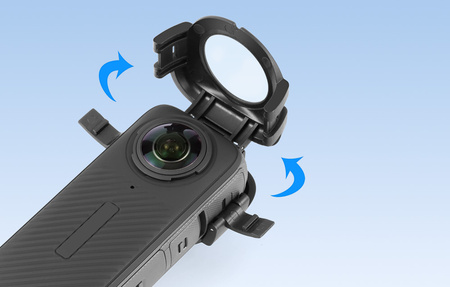 Osłona obiektywu ze szkła optycznego do Insta360 X4