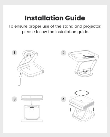 Dangbei Atom Smart Projector Stand | oryginalny statyw do projektorów