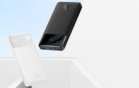 Powerbank Baseus Bipow 30000mAh, 2xUSB, USB-C, 20W (biały)