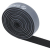 Velcro tape, cable organizer Orico 1m (black)