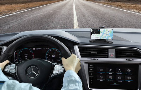 Lisen magnetic holder, for dashboard (black)
