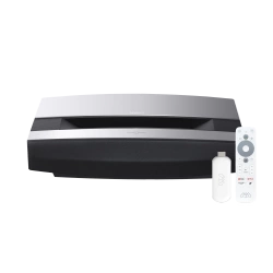 XGIMI AURA + XGIMI TV Stick 4K | 4K laser projector with built-in Harman/Kardon soundbar + Google TV