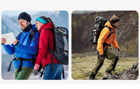 Telesin GP-JFM-009 | mocowanie na pasek plecaka Backpack Mount do kamer sportowych + magnes