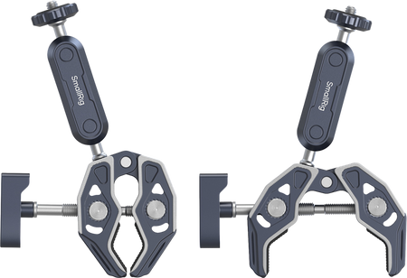 SmallRig 5529 | Crab-Shaped Clamp with Ballhead Magic Arm