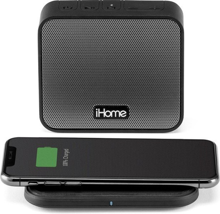 iHome iBTW88 - przenośny głośnik Bluetooth + stacja ładowania indukcyjnego