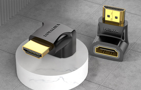 Vention AIOB0 90 Degree HDMI Adapter (Black)