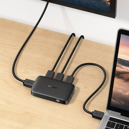 UGREEN CM332 3in1 HDMI 1.4 4K 30 Hz Switch (black)