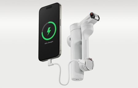Insta360 Flow 2 Pro Creator Bundle | pierwszy gimbal AI zintegrowany z Apple DockKit | współpracuje z iPhone | zestaw kreatywny