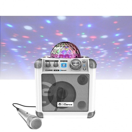 iDance Party Cube BC10 - Bluetooth speaker 50W + wired microphone