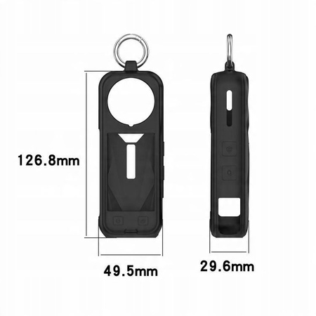 Puluz SYA002918301B | Cover | Case | Silicone Cover for Insta360 X5 | Black