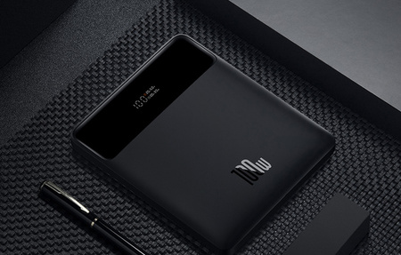 Powerbank Baseus Blade 20000mAh, 2xUSB, 2xUSB-C + kabel USB-C 100W (czarny)