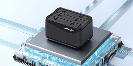 Puluz PF12 | Insta360 X5 Charge Case | 3-kanałowa ładowarka do Insta360 X5