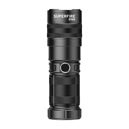 Superfire GT60 flashlight, 2600lm, USB-C