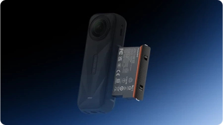 Insta360 X5 Ultra Battery | Powiększony akumulator o pojemności 2800 mAh
