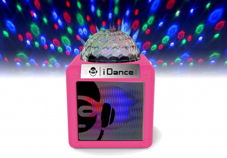 iDance Cube Sing 100 - 5W disco cube + wired microphone