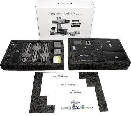 Drukarka wielofunkcyjna Snapmaker 3 w 1 - drukarka 3D, laser i frezarka CNC w jednym!