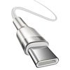 Baseus Cafule USB-C to USB-C cable, 100W, 1m (white)