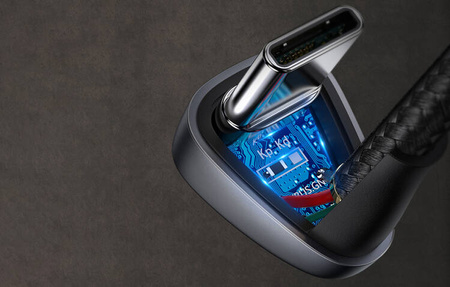 Kabel USB 2.0 A do C UGREEN US311, 1m (czarny)