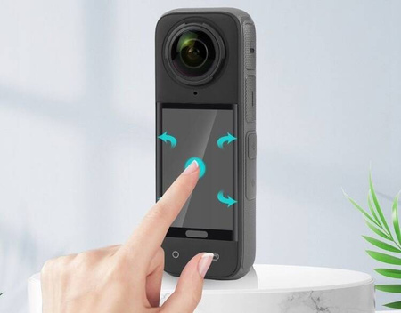 Szkło Hartowane 9h Osłona Ochrona Na Ekran Lcd Do Insta 360 Insta360 X4 / X5 / Puluz / Pu976t