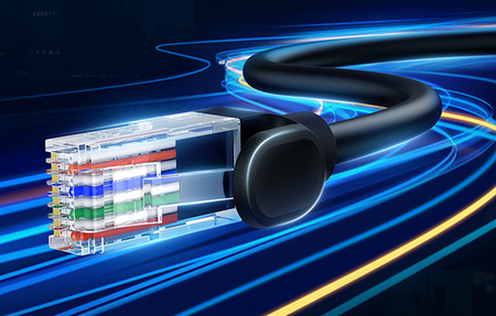 Baseus Ethernet CAT5 network cable, 5m (black)