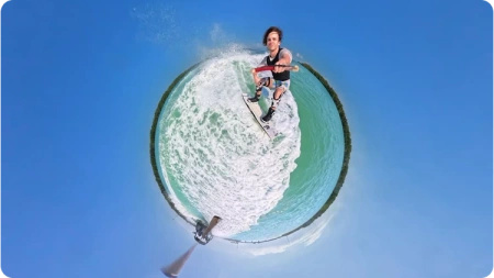 Insta360 X4 Air Water Sports Tow Rope Mount | Sepcjalistycze mocowanie do liny do sportów wodnych