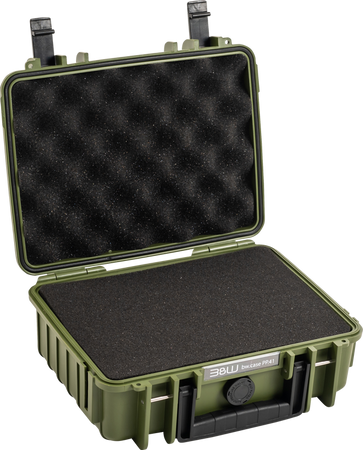 Professional B&W suitcase for each camera