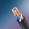 UGREEN NW122 | Kabel sieciowy | Ethernet RJ45 | Cat.6A | UTP | 5m | Czarny