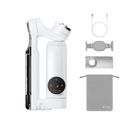 Insta360 Flow Standalone Summit White |gimbal z technologią AI