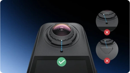 Insta360 X4 Air Replacement Lens Kit | Zestaw naprawczy do samodzielnej wymiany uszkodzonej soczewki