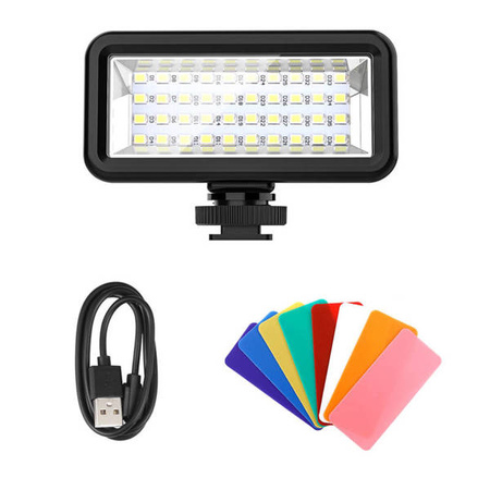 PULUZ PU631B - wodoodporna lampka do nurkowania do kamer sportowych