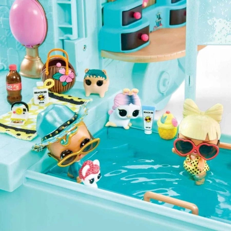 LOL Surprise OMG GLAM N' GO CAMPER 4in1 - fashionable camper for dolls