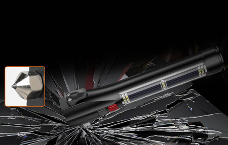 Superfire D30 solar flashlight, 310lm, 2000mAh