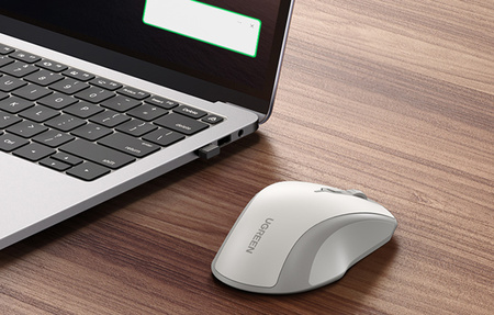 UGREEN MU101 2.4G Wireless Mouse (White)