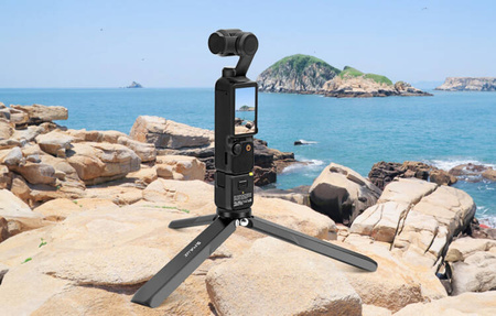 Puluz PU929B | aluminiowy statyw tzw. tripod z gwintem gwint ¼ cala
