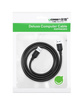 USB 2.0 M-M UGREEN US102 cable, 0.5m (black)
